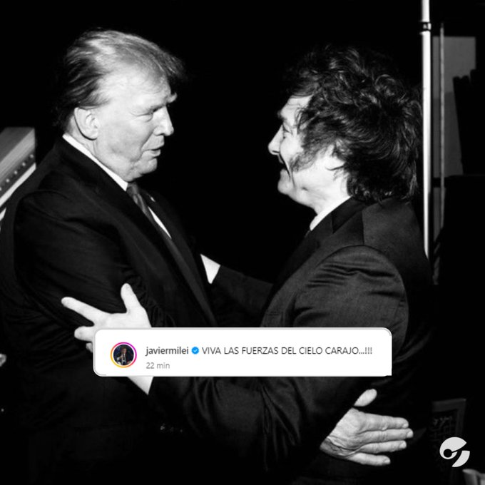 Milei culpó a la izquierda internacional por el atentado a Donald Trump ...