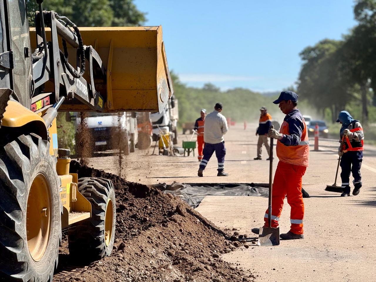 Avanzan las obras de mejora sobre la Ruta Nacional N° 50 - Nuevo Diario ...