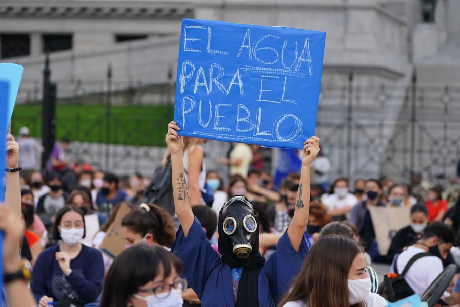 D A Mundial Del Agua Hubo Marchas Y Manifestaciones En Todo El Pa S