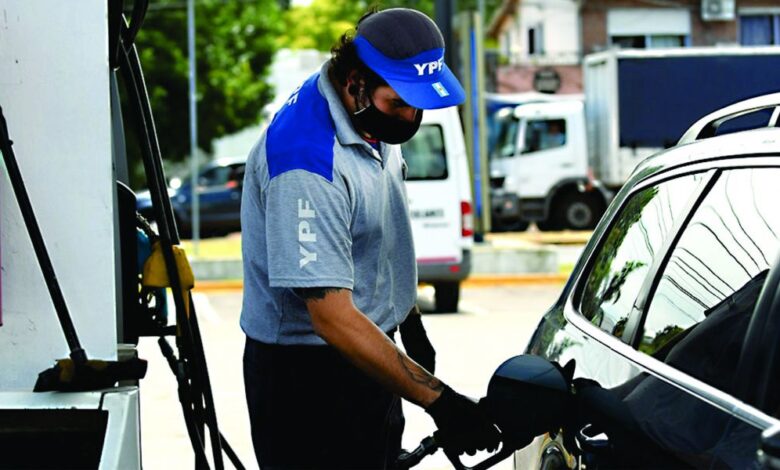 Carga de combustible