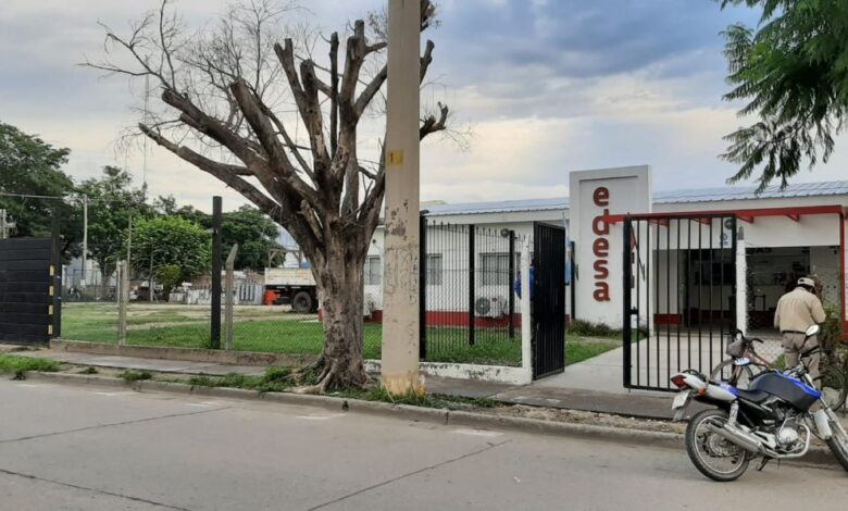 Las oficinas de EDESa en Orán.