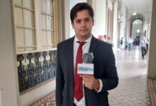 El intendente de Tartagal, Franco Hernández Berni.