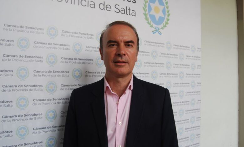 El senador Enrique Cornejo. Foto: Nuevo Diario