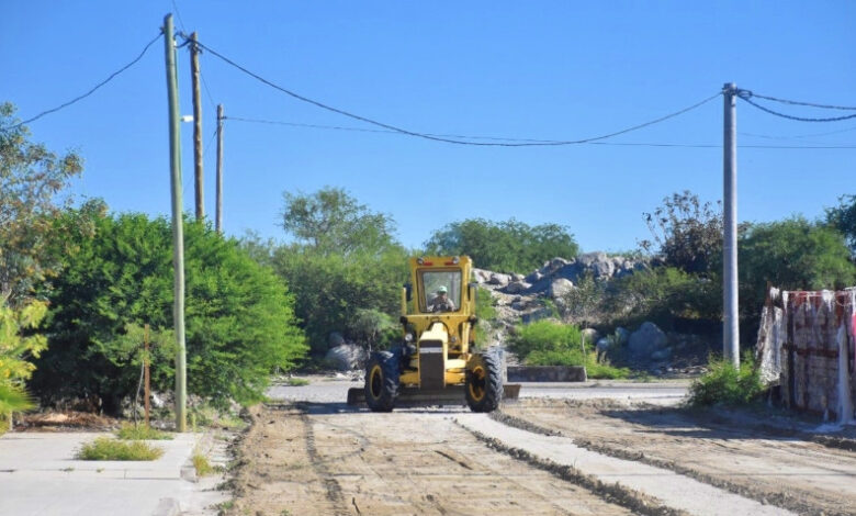 Obras en Cafayate. Foto: Municipalidad de Cafayate