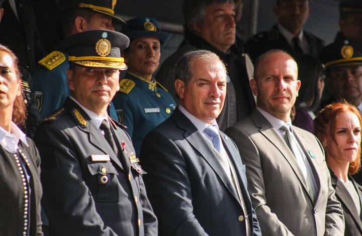 Cerrillos, por el día de la bandera, se llevó a cabo la jura de felicidad a la bandera Argentina