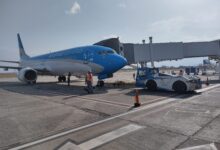 Avión de Aerolíneas Argentinas.