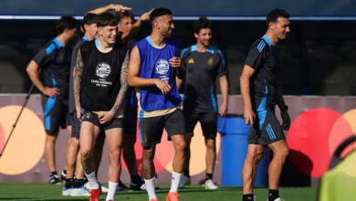 el equipo de la Argentina para jugar frente a Perú. Foto: La Nación