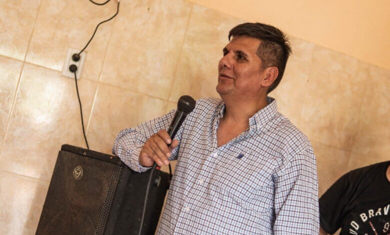 Carlos Martinez. Intendente de Aguas Blancas