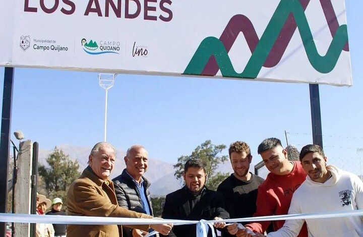 En Campo Quijano ya se encuentra en funcionamiento el patio gastronómico el portal de los Andes.