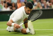 Djokovic sacó