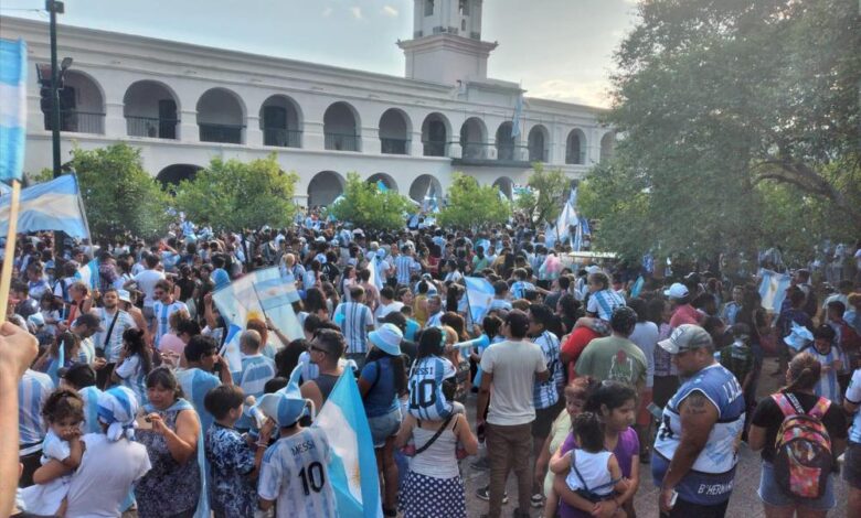 En Salta se realizará un banderazo en apoyo a la Selección Argentina