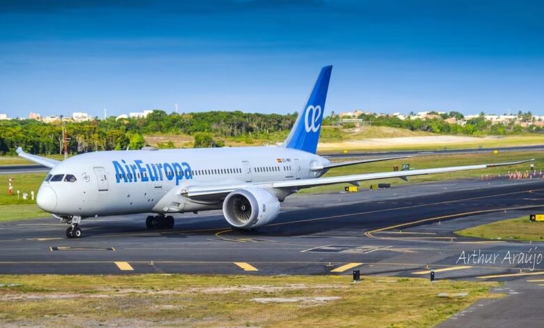 Air Europa se desvió a Brasil por fuertes turbulencias