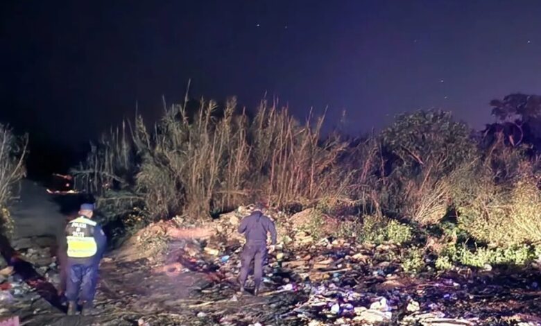 En General Mosconi se investiga el hallazgo de un cuerpo en una camioneta calcinada