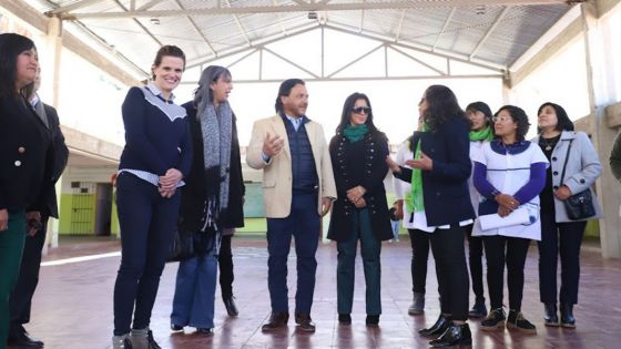 Provincia retomó obras en la escuela Normal de Cafayate