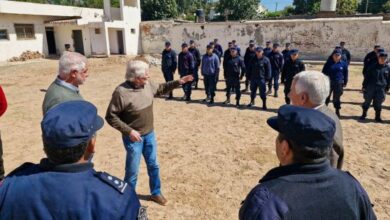 Avanzan las obras de refacción en la Escuela de Suboficiales de Embarcación