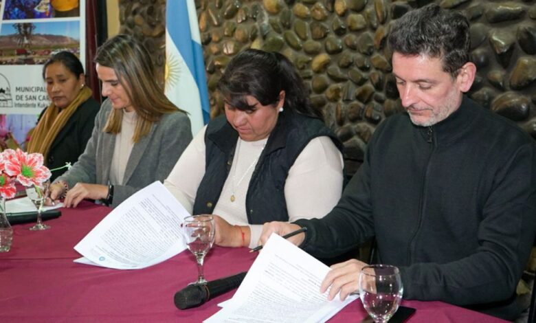 Firma de convenio