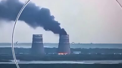 Incendio en la Central Nuclear de Zaporiyia genera tensiones entre Ucrania y Rusia