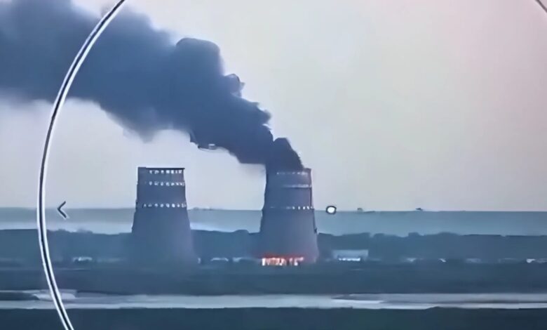 Incendio en la Central Nuclear de Zaporiyia genera tensiones entre Ucrania y Rusia