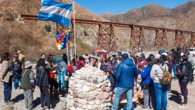 Pachamama en el viaducto