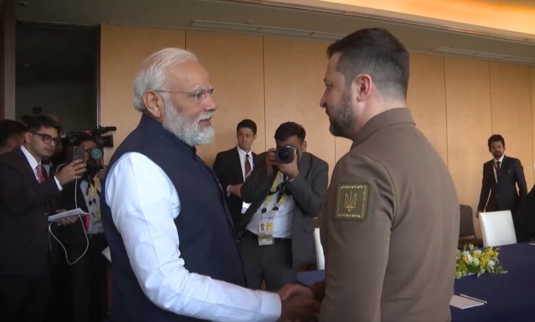 Narendra Modi llega a Kiev para reunirse con Zelensky para soluciones pacíficas