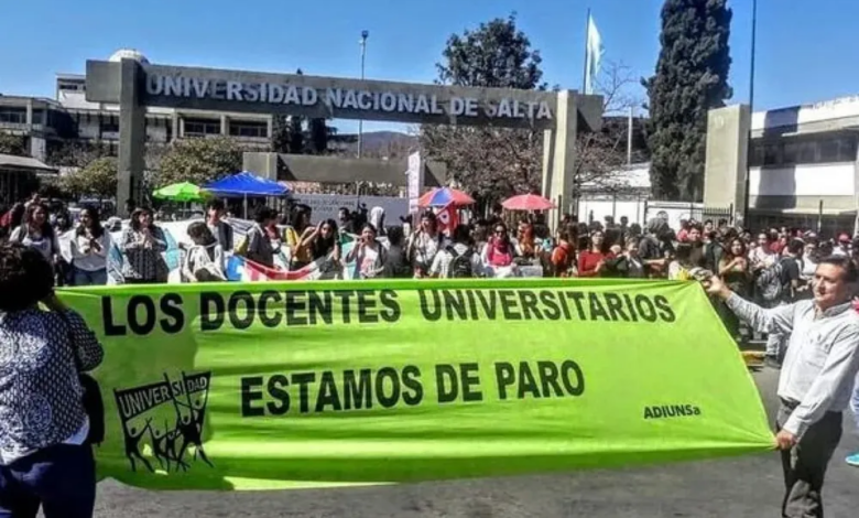 Paro universitario