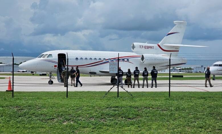 EE.UU. incauta avión de Nicolás Maduro y lo traslada a Florida