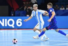 Argentina avanza a cuartos de final en el Mundial de Futsal