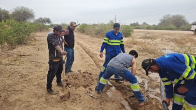 Se ejecutaron obras de acceso al agua potable en Rivadavia