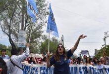 Manifestación de la Universidad Nacional de Salta