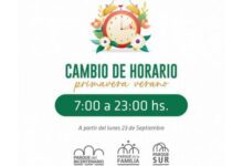 Modificaron los horarios de los Parques Urbanos