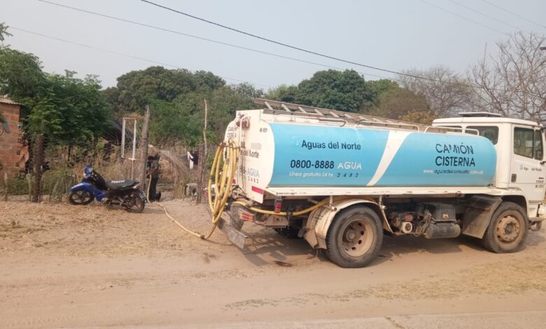 Continúan con las asistencias de camiones cisternas en Tartagal