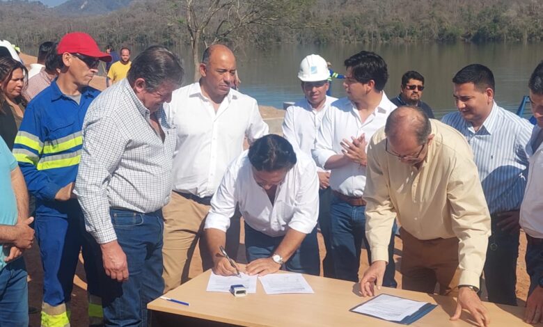 Las obras del Dique el Limón ya se encuentra en su etapa final