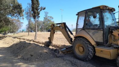 Se realiza la apertura del canal pluvial Banchik. Dicho desagüe se encontraba totalmente tapado por sedimentos acumulados.