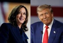 Kamala Harris lidera en seis estados clave, según sondeo