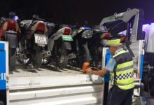 Secuestraron 11 motos que realizaban maniobras peligrosas