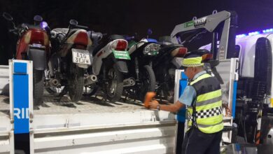 Secuestraron 11 motos que realizaban maniobras peligrosas