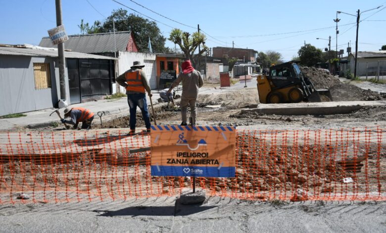 Iniciaron las obras de hormigonado en la avenida Balbín