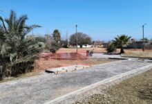 Continúan las obras en la plaza del barrio Palenque