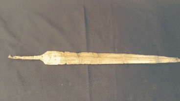 Descubrimiento de espada de Ramsés II en el delta del Nilo