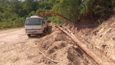 El reemplazo del tercer tramo del acueducto de El Aguay se encuentra en la etapa final