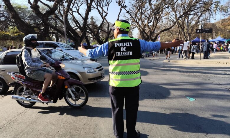 Operativo de tránsito