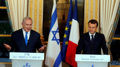 Macron pide frenar el envió de armas a Israel