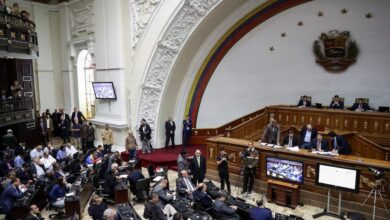 El Parlamento de Venezuela aprobó el proyecto que busca romper relaciones diplomáticas y comerciales con España (EFE)