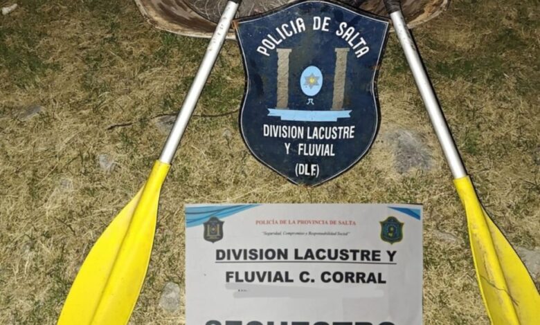 Hallaron tres redes de pesca de 100 metros tras pesca ilegal en Dique Cabra Corral