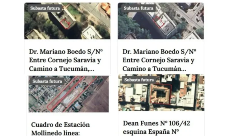 Nación rematará 4 edificios públicos en Salta