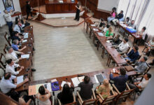 Reunión ampliada en el Concejo Deliberante.