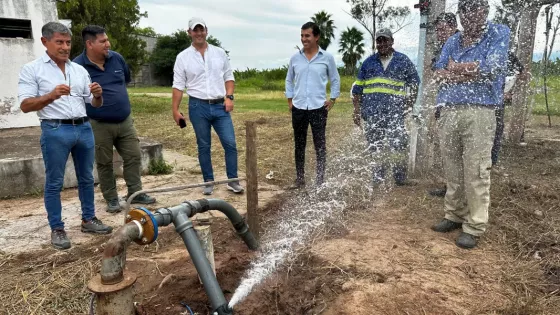 Pusieron en marcha fuentes de abastecimientos en Colonia Santa Rosa