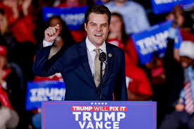 Trump nombra a Matt Gaetz como fiscal general