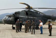 Dos aeronaves peruanas se han desplegado para combatir los incendios forestales en el sur de Ecuador. (SNGRE)