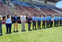 Se desarrolló un encuentro deportivo con los privados de la libertad en el Martearena